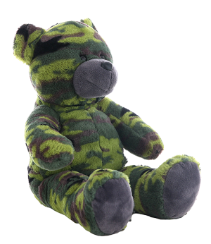 "G.I." Camo Bear (16")