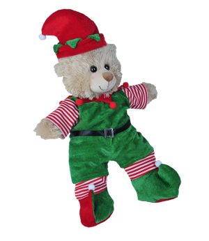 Christmas "Elf" w/Christmas hat and Boots (16")