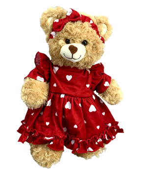 Lotta Love Dress w/headband (16")